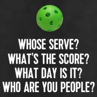 Whats The Score Who Are You People Whose Serve Funny Pickleball 25L Jumbo Tote