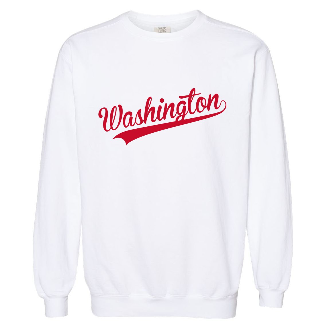 Washington Throwback Sports Fan Garment-Dyed Sweatshirt