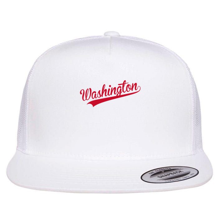 Washington Throwback Sports Fan Flatbill Hat