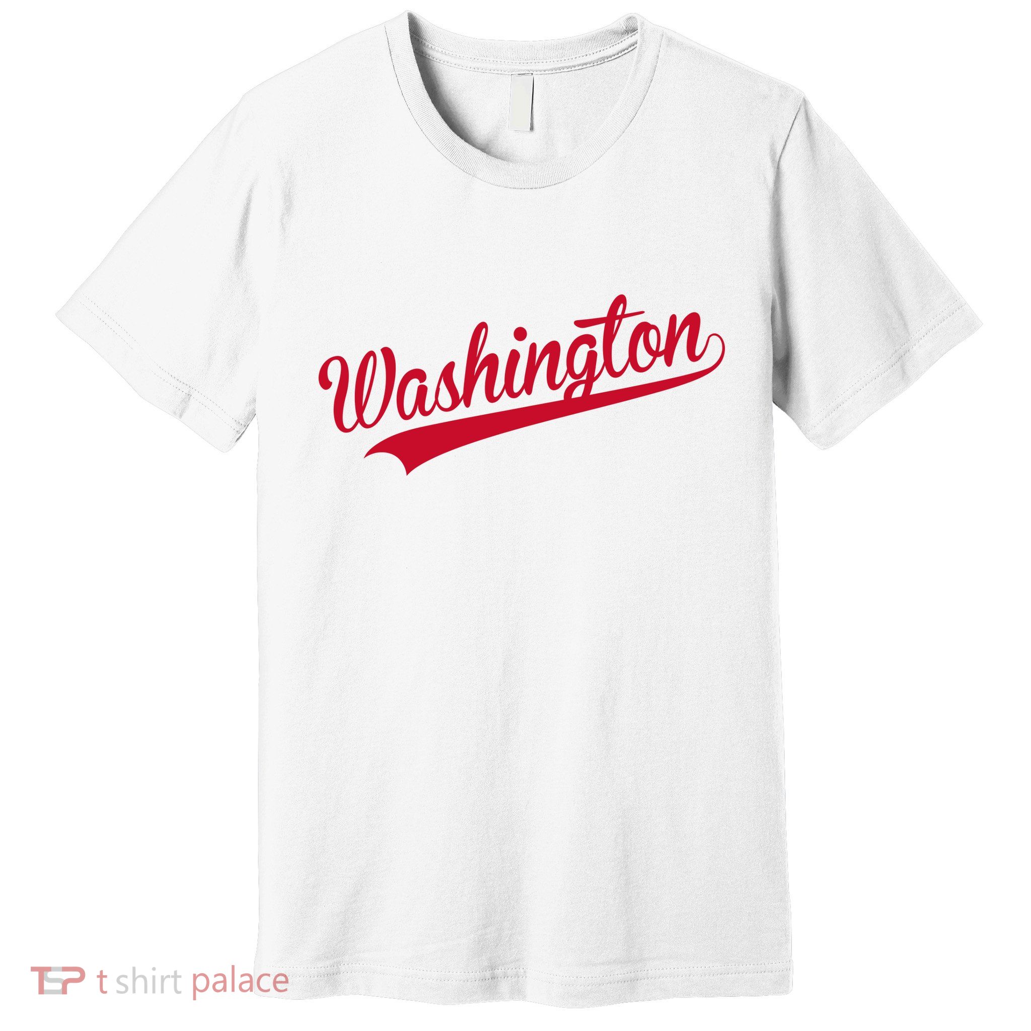 Washington Throwback Sports Fan Premium T-Shirt