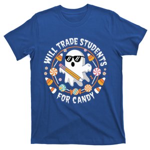 Will Trade Students For Candy Halloween Teacher Spooky Boo Gift T-Shirt