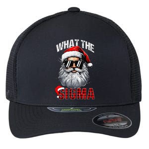 What The Sigma Santa Joke Funny Christmas Meme Xmas Rizz Flexfit Unipanel Trucker Cap