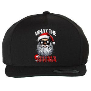 What The Sigma Santa Joke Funny Christmas Meme Xmas Rizz Wool Snapback Cap