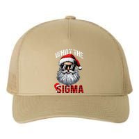 What The Sigma Santa Joke Funny Christmas Meme Xmas Rizz Yupoong Adult 5-Panel Trucker Hat