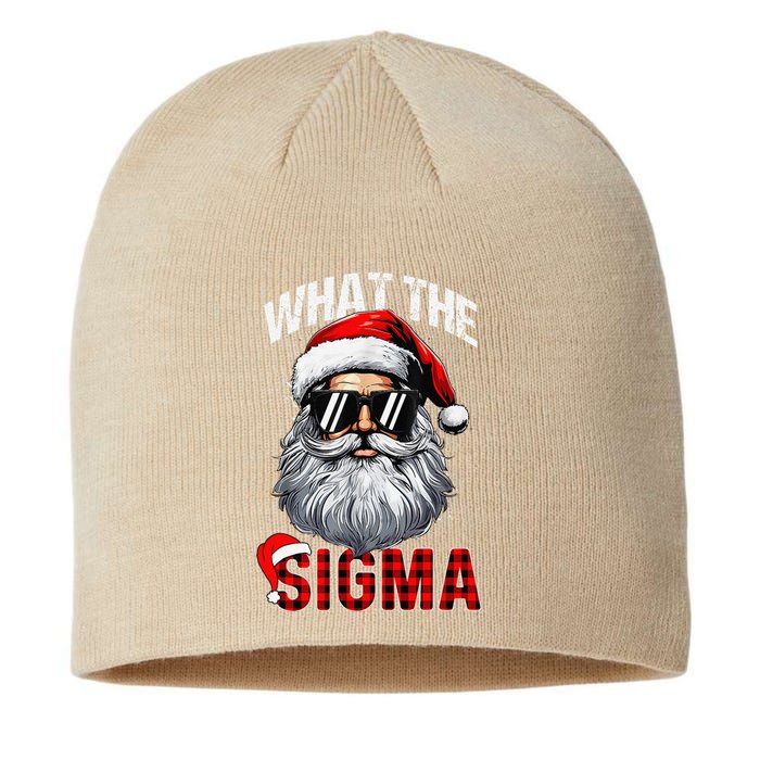 What The Sigma Santa Joke Funny Christmas Meme Xmas Rizz Sustainable Beanie