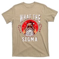 What The Sigma Santa Funny Christmas Meme Xmas Rizz T-Shirt