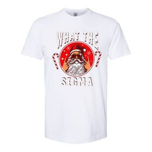 What The Sigma Santa Funny Christmas Meme Xmas Rizz Softstyle CVC T-Shirt