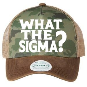 What The Sigma Funny Teens Meme Saying Quote Legacy Tie Dye Trucker Hat