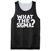 What The Sigma Funny Teens Meme Saying Quote Mesh Reversible Basketball Jersey Tank