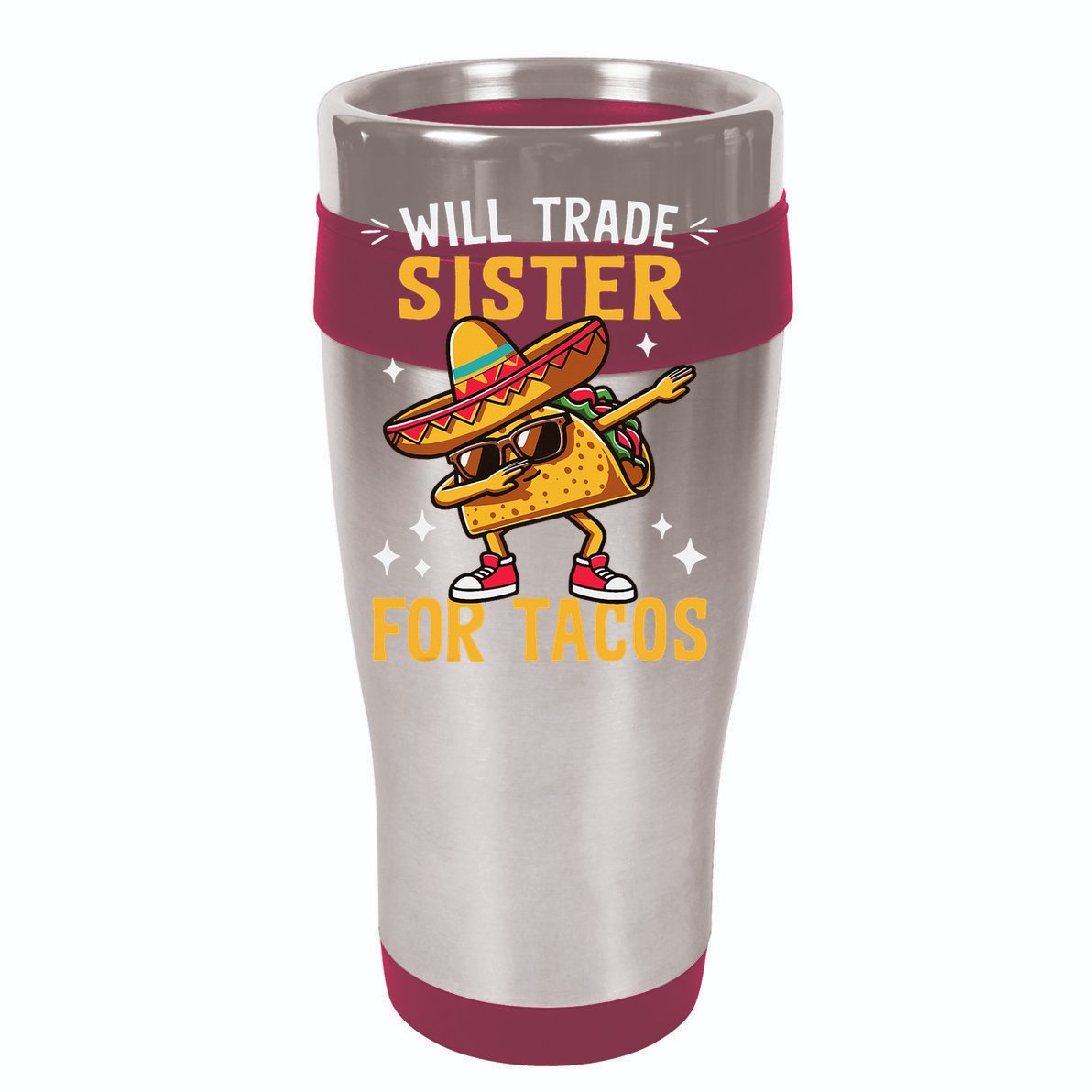 Will Trade Sister For Tacos Lovers Cute Funny Cinco De Mayo Cropped Pullover Crew