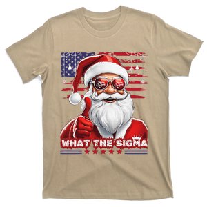 What The Sigma Santa Funny Christmas Meme Xmas Rizz T-Shirt