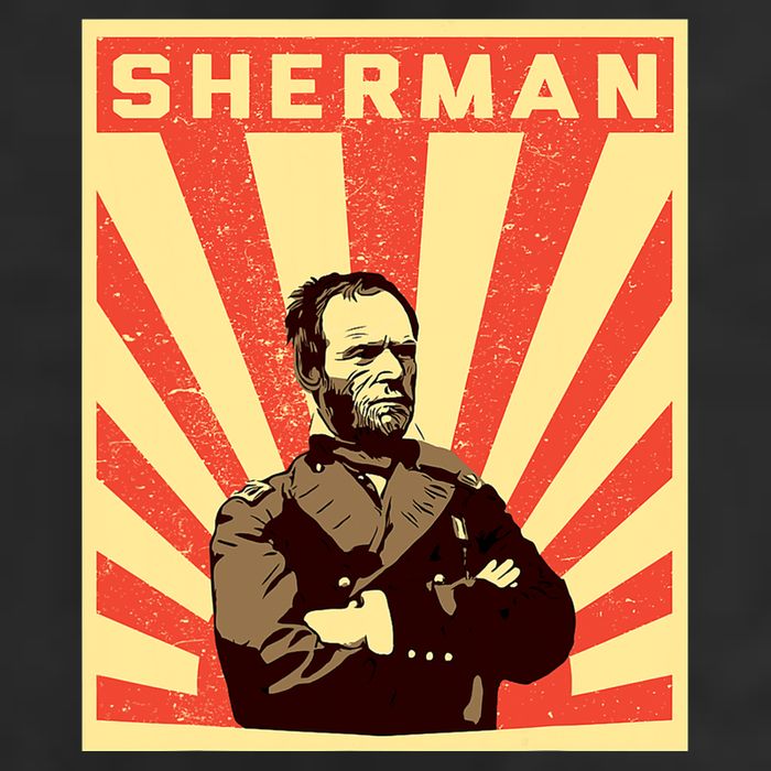William Tecumseh Sherman Propaganda Design General Sherman Trucker Hat