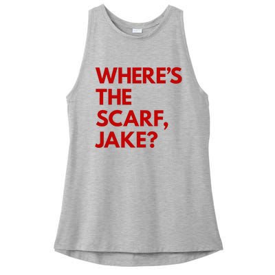 WhereS The Scarf Jake Ladies PosiCharge Tri-Blend Wicking Tank