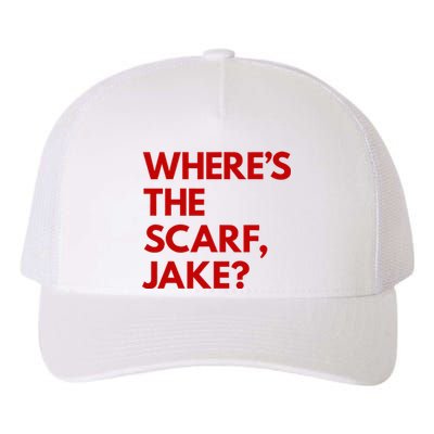 WhereS The Scarf Jake Yupoong Adult 5-Panel Trucker Hat