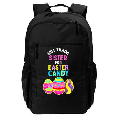 Will Trade Sister For Easter Candy Eggs Cute Boy Girl Backpack