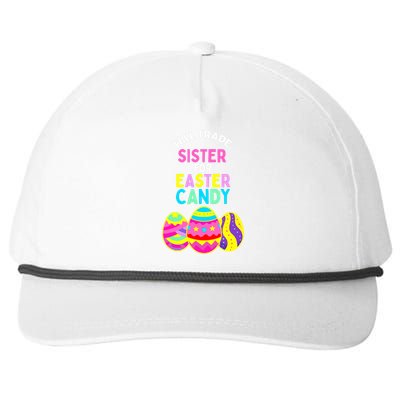 Will Trade Sister For Easter Candy Eggs Cute Boy Girl Snapback Five-Panel Rope Hat