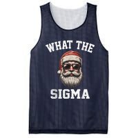 What The Sigma Santa Funny Christmas Meme Xmas Rizz Mesh Reversible Basketball Jersey Tank