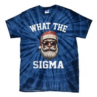 What The Sigma Santa Funny Christmas Meme Xmas Rizz Tie-Dye T-Shirt