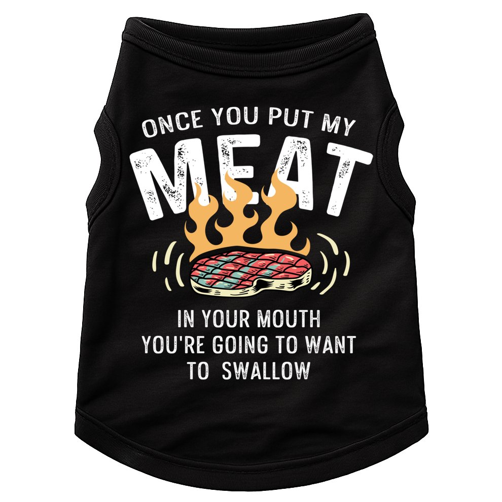 Want To Swallow Sous Chef Cool Gift Doggie Tank