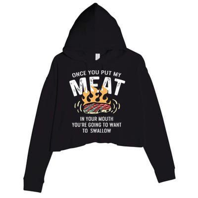Want To Swallow Sous Chef Cool Gift Crop Fleece Hoodie