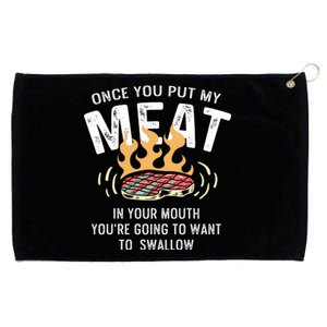 Want To Swallow Sous Chef Cool Gift Grommeted Golf Towel