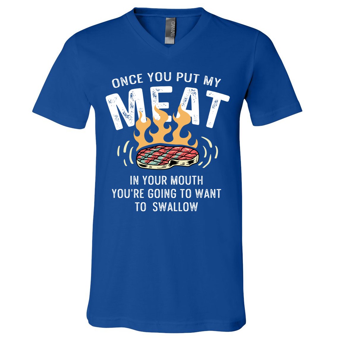 Want To Swallow Sous Chef Cool Gift V-Neck T-Shirt