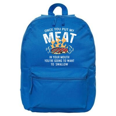Want To Swallow Sous Chef Cool Gift 16 in Basic Backpack