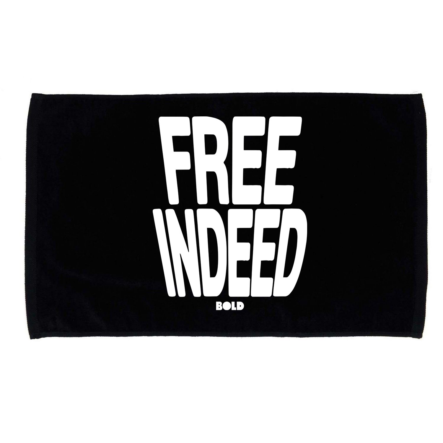 Who The Son Sets Free Free Indeed Bold Microfiber Hand Towel