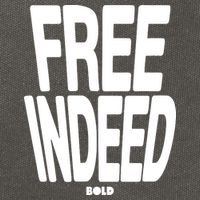 Who The Son Sets Free Free Indeed Bold Cotton Canvas Backpack