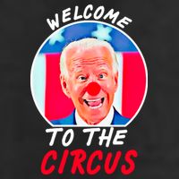 Welcome To The Circus Funny Anti Biden Clown Cool Comfort Performance Bucket Hat