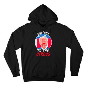 Welcome To The Circus Funny Anti Biden Clown Hoodie