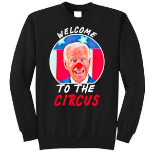 Welcome To The Circus Funny Anti Biden Clown Sweatshirt