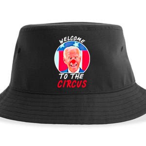 Welcome To The Circus Funny Anti Biden Clown Sustainable Bucket Hat