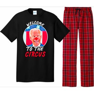 Welcome To The Circus Funny Anti Biden Clown Pajama Set