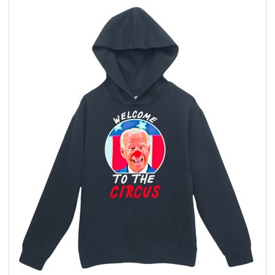 Welcome To The Circus Funny Anti Biden Clown Urban Pullover Hoodie