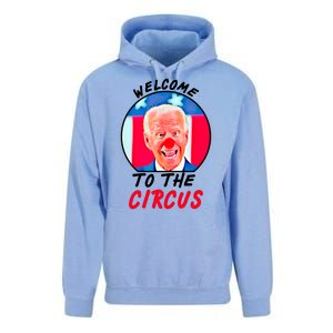 Welcome To The Circus Funny Anti Biden Clown Unisex Surf Hoodie