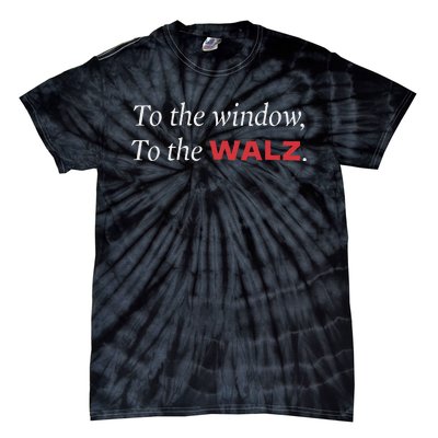 Window To The Walz Harris President Kamala Harris Waltz 2024 Tie-Dye T-Shirt