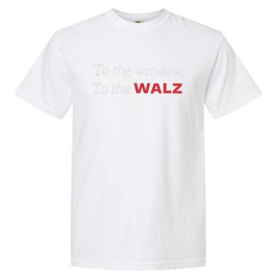 Window To The Walz Harris President Kamala Harris Waltz 2024 Garment-Dyed Heavyweight T-Shirt