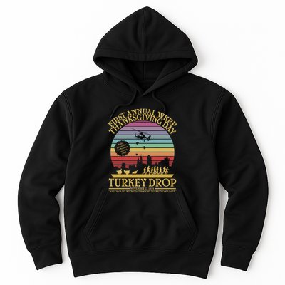 Wkrp Thanksgiving Turkey Drop Funny Hoodie