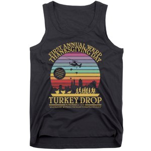 Wkrp Thanksgiving Turkey Drop Funny Tank Top