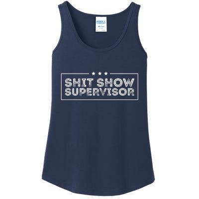 Welcome To The Shitshow Meme (Explicit), Supervisor Ladies Essential Tank