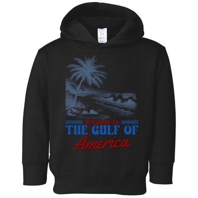 Welcome To The Gulf Of America Toddler Hoodie