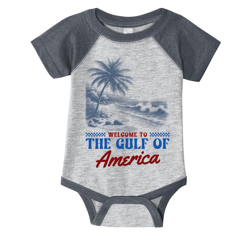 Welcome To The Gulf Of America Infant Baby Jersey Bodysuit