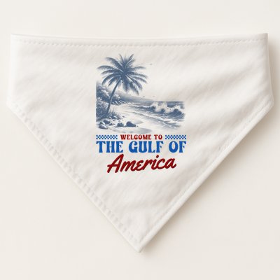 Welcome To The Gulf Of America USA-Made Doggie Bandana