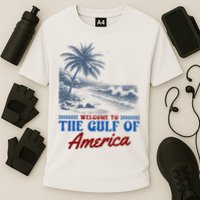Welcome To The Gulf Of America Cooling Performance Crew T-Shirt