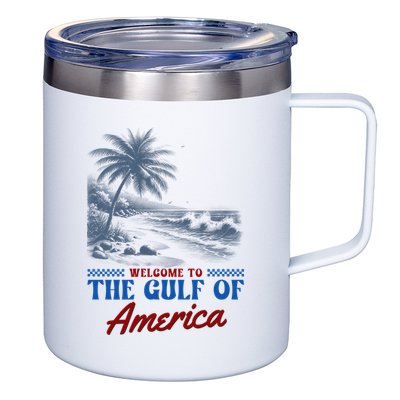 Welcome To The Gulf Of America 12oz Stainless Steel Coffee Mug