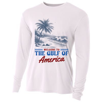 Welcome To The Gulf Of America Cooling Performance Long Sleeve Crew