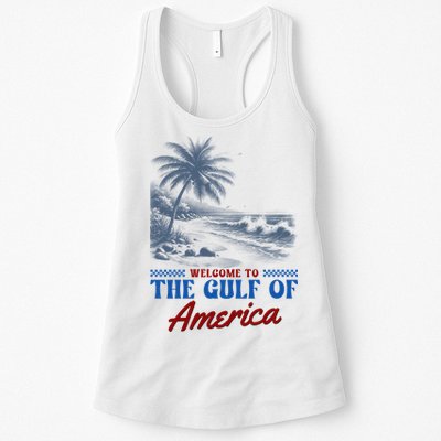 Welcome To The Gulf Of America Womens Tank Top