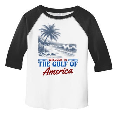 Welcome To The Gulf Of America Toddler Fine Jersey T-Shirt