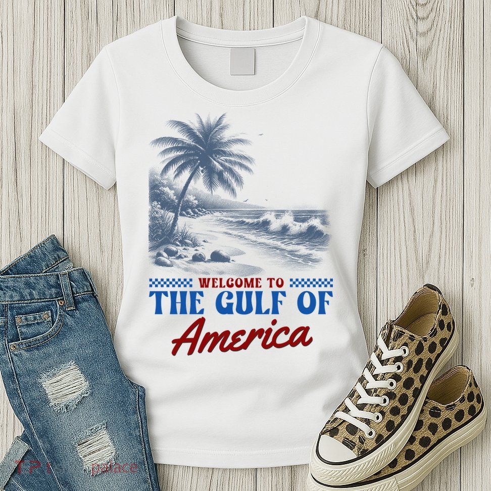 Welcome To The Gulf Of America Womens T-Shirt